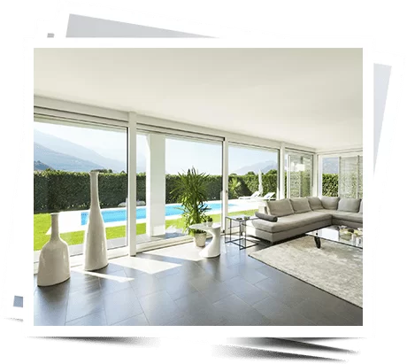 Modern villa, interior, beautiful living room Modern villa, interior, beautiful living room